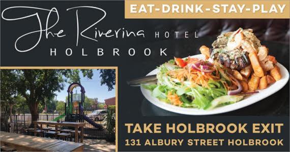 Riverina Hotel Holbrook Exterior foto